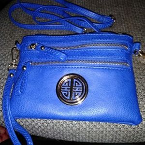 Royal blue Crossbody/Wristlet "2/$13 sale!!"